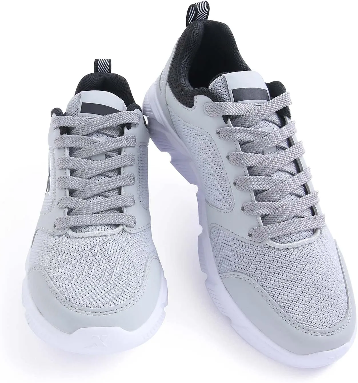VSUDO Double Layer Shoe Laces for Sneakers,5/16" Flat Shoelaces Compatible with Converse, Vans, and Air Force - 2 Pairs