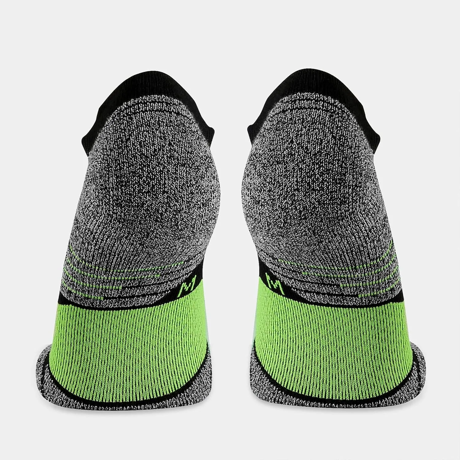 WANDER Men's Athletic Running Socks 7 Pairs Thick Cushion Ankle Socks for Men Sport Low Cut Socks 6-9/10-12/12-14