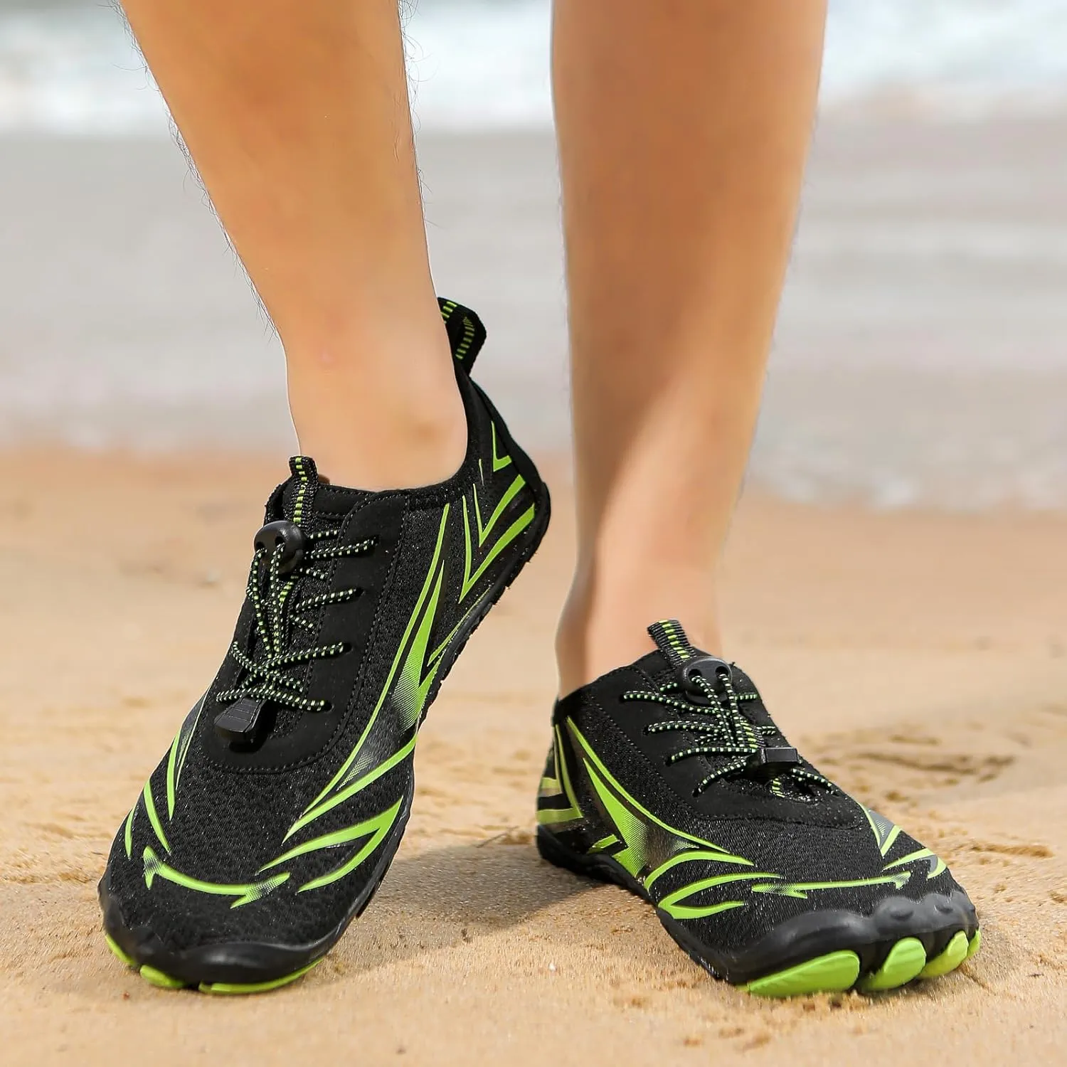 Water Shoes for Women Men, Quick Dry Barefoot Shoes, Lightweight Sports Aqua Socks Outdoor, Unisex Hiking with Drainage, Minimalist Wide Toe Box Zero Drop Cross Trainer Fashion Sneakers Men