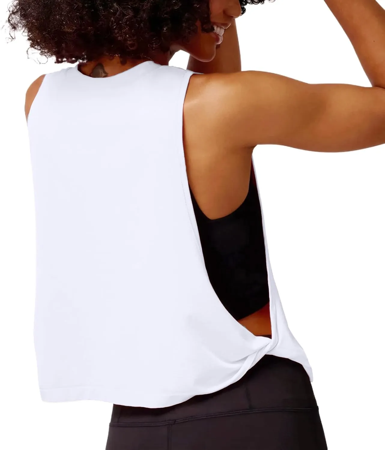 WMZCYXY Womens Workout Tank Crop Sports Shirt Loose Fit Sleeveless Yoga Running Tops Going Out Top