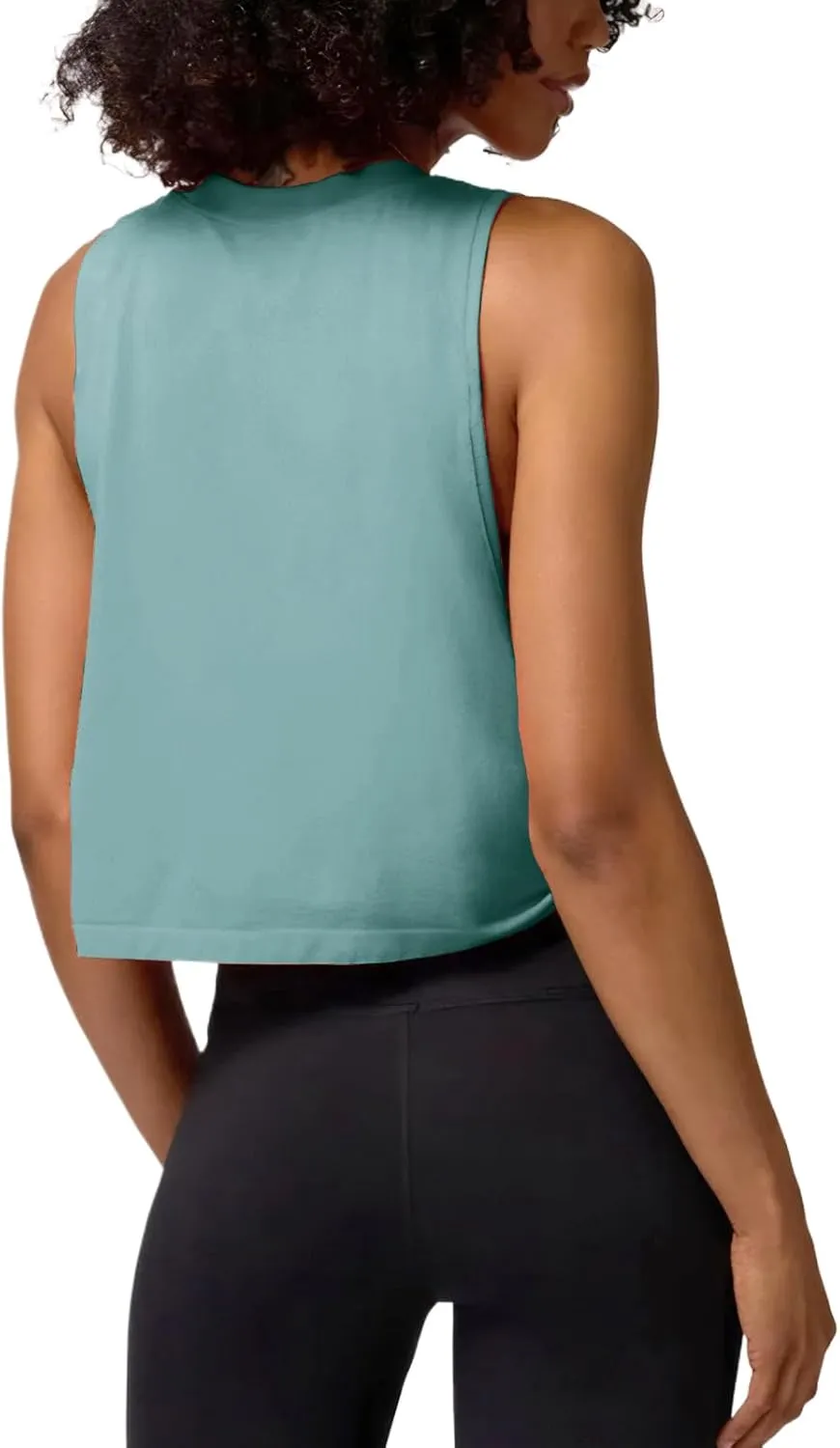 WMZCYXY Womens Workout Tank Crop Sports Shirt Loose Fit Sleeveless Yoga Running Tops Going Out Top