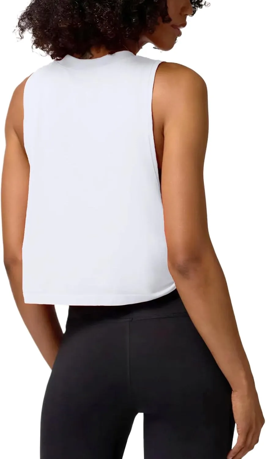 WMZCYXY Womens Workout Tank Crop Sports Shirt Loose Fit Sleeveless Yoga Running Tops Going Out Top