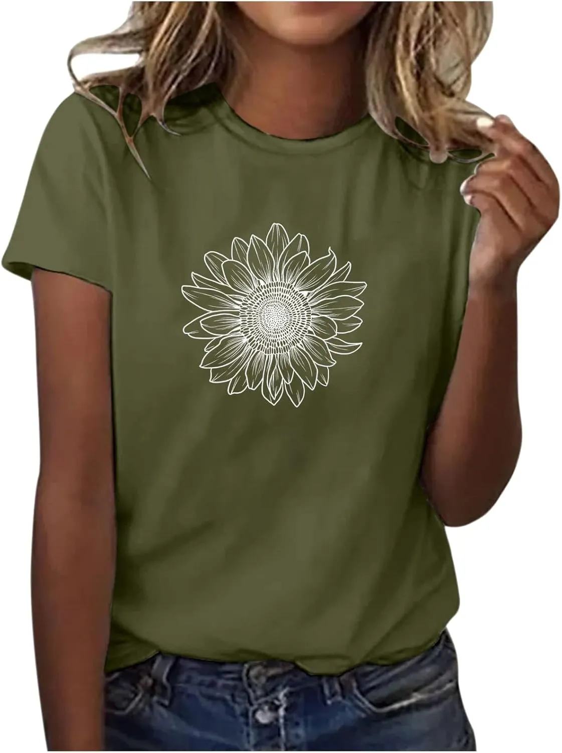 Women Animal Graphic Tee Top Dragonfly Tshirt Tops Funny Cute Short Sleeve Tunic Shirt 2023 Spring Blouse Gift Shirts