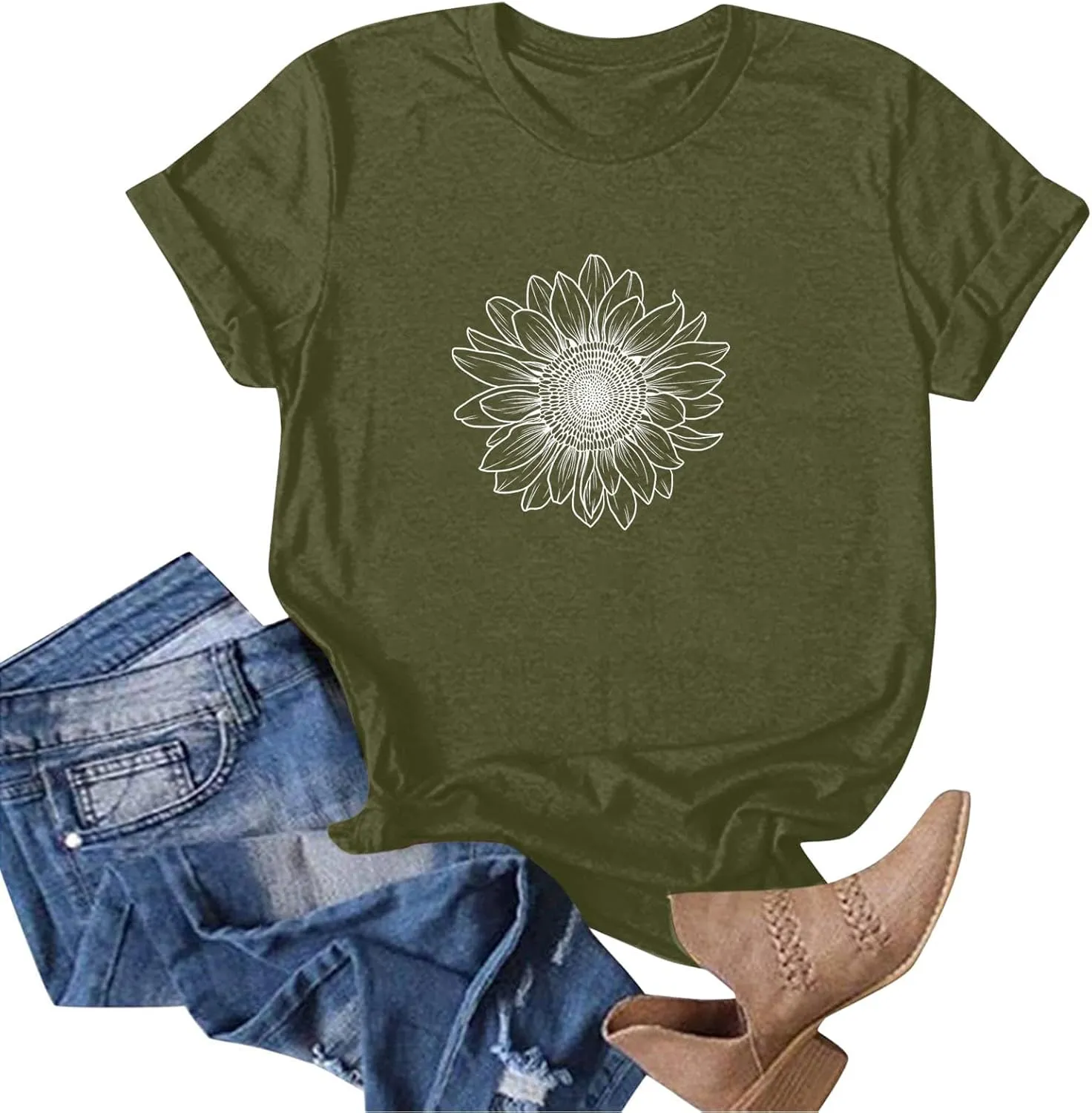 Women Animal Graphic Tee Top Dragonfly Tshirt Tops Funny Cute Short Sleeve Tunic Shirt 2023 Spring Blouse Gift Shirts