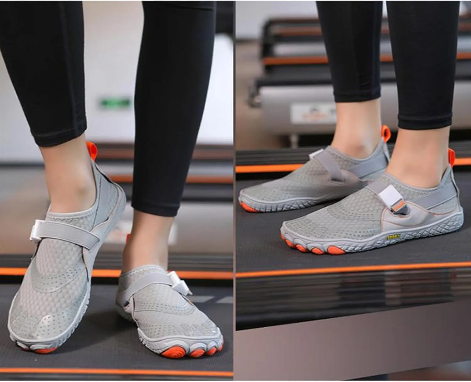 Womens and Mens Water Shoes Breathable Quick-Dry Soft Cushion Barefoot Aqua Socks for Hiking Swimming Beach Wading Surfing Yoga Sport Elastic Band Water Shoe for Men Women Summer Wear Comfy