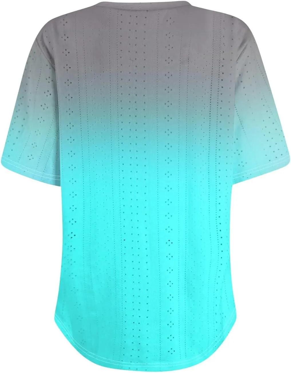 Womens Shirts V Neck Short Sleeve Casual Summer Tops Loose Fit Basic Tees with Curved Hem Trendy 2025