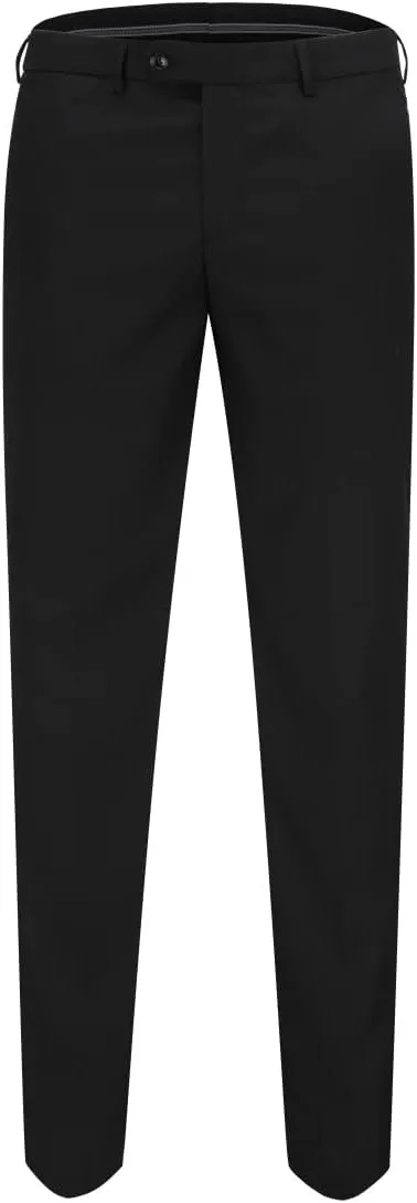 YFFUSHI Men's 3 Piece Suit Slim Fit One Button Prom Suits Set Blazer Vest Trousers